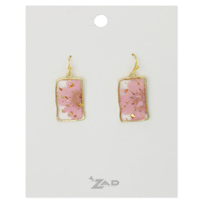 Pressed Flowers Earring Collection