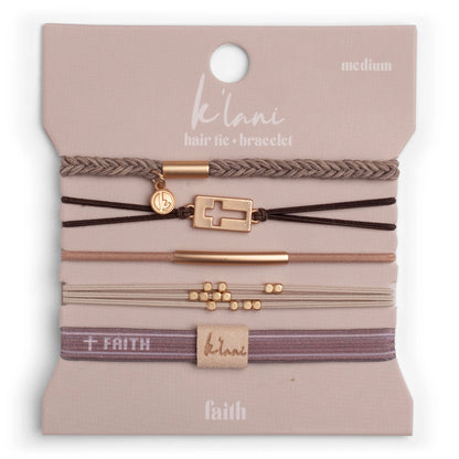 Athleisure Bracelet + Hair Tie Set