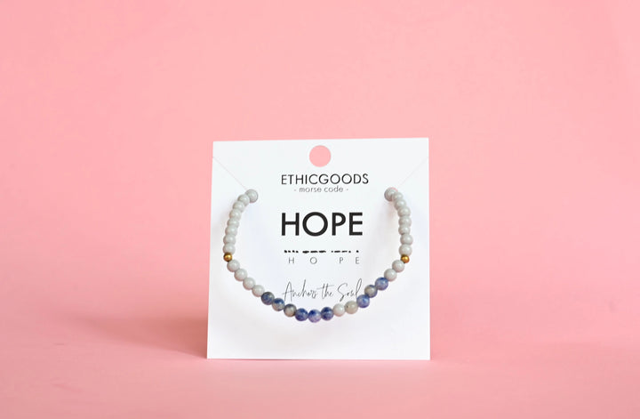 Morse Code Bracelet - HOPE
