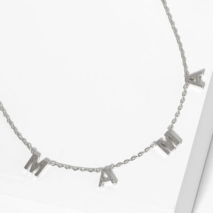 MAMA Station Necklace