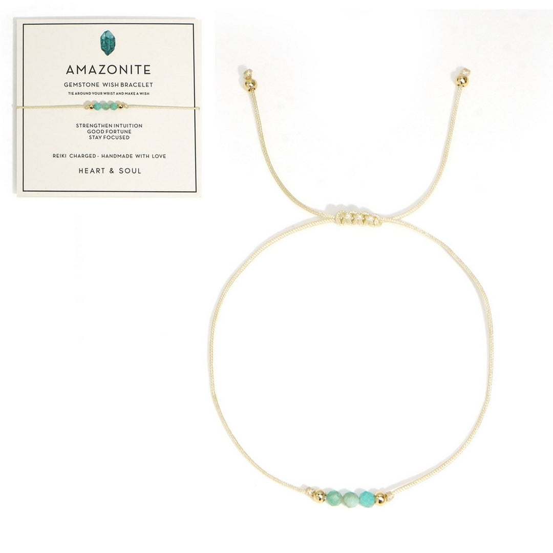 Gemstone Wish Bracelet