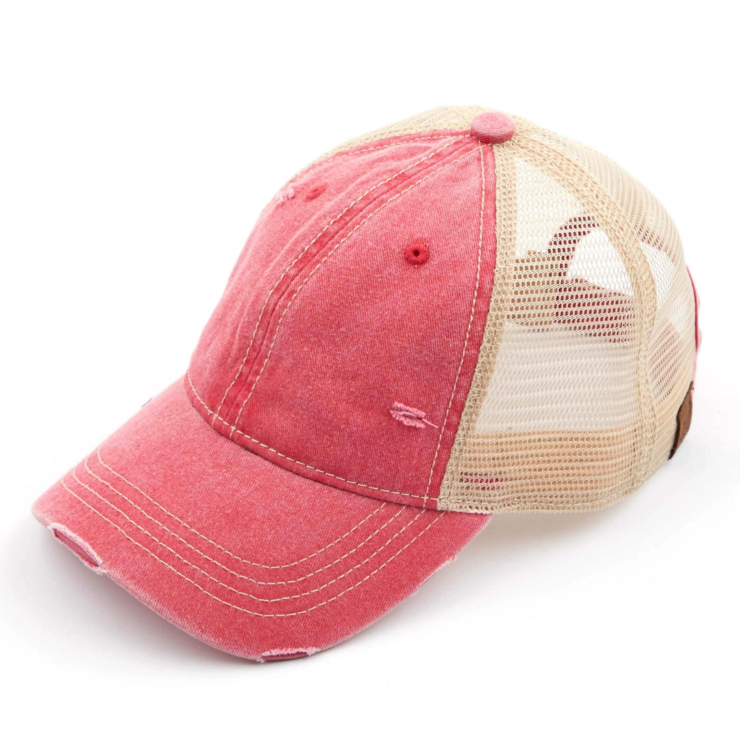 Distressed Baseball Cap