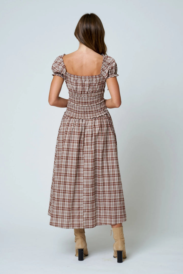 Plaid Corset Dress