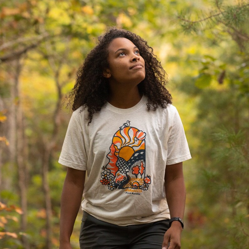 Groovy Day Asheville Tee