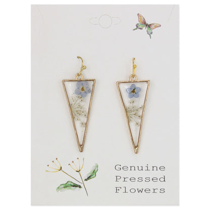 Pressed Flowers Earring Collection