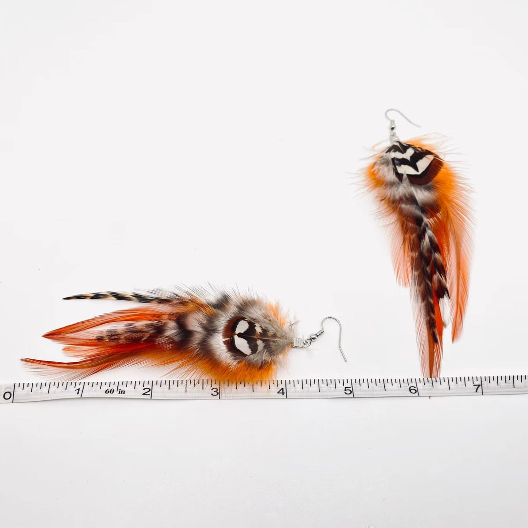 Bohemian Feather Earrings