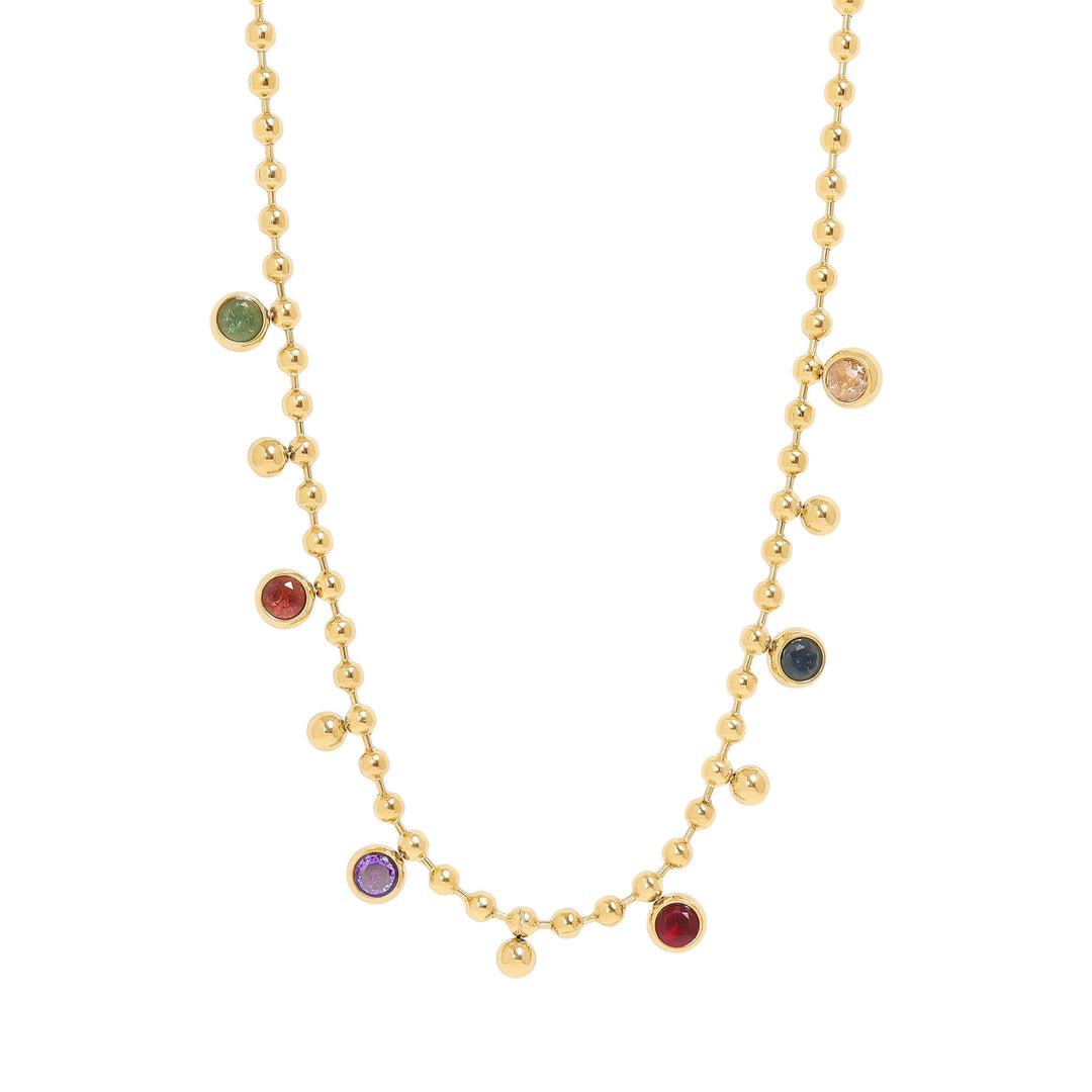 Beaded Charm Necklace