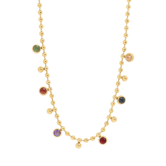 Beaded Charm Necklace