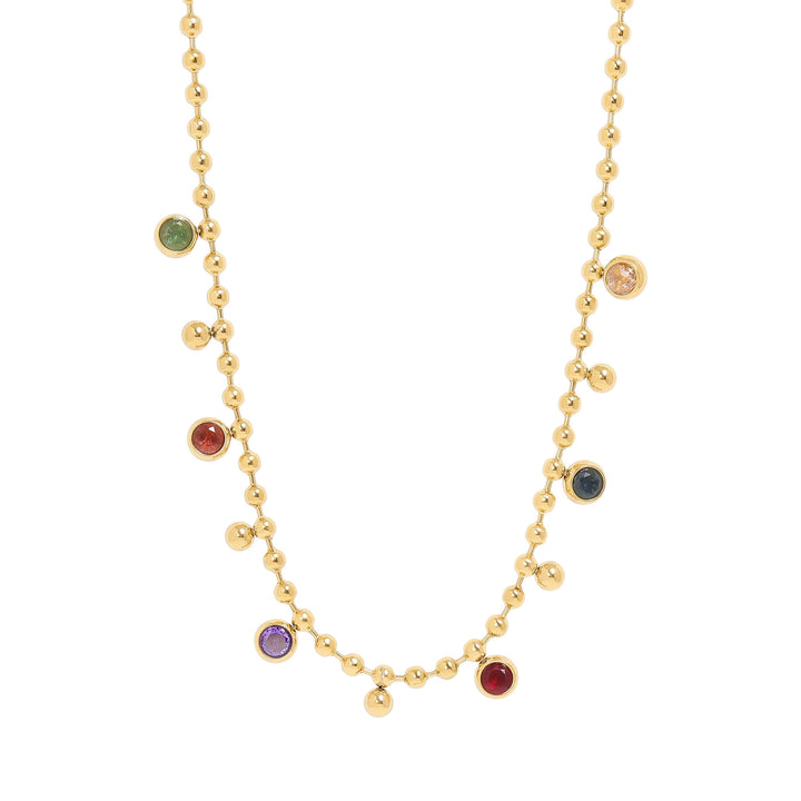 Beaded Charm Necklace