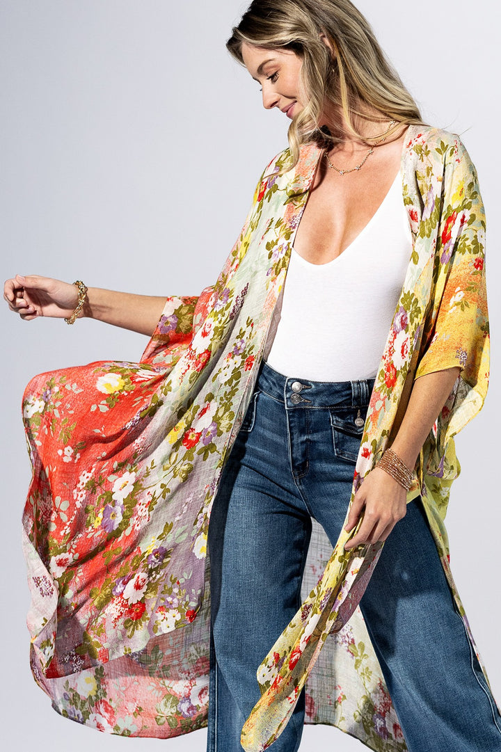 Flower Garden Kimono