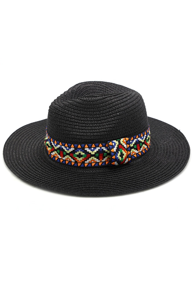 Aztec Belt Panama Hat