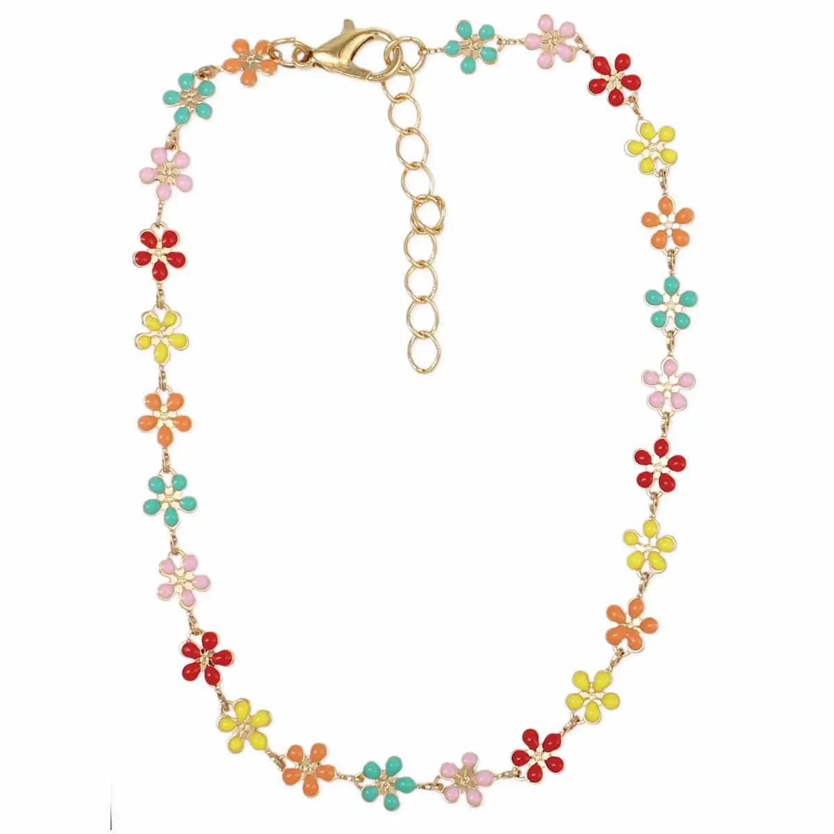Field Of Flowers Anklet