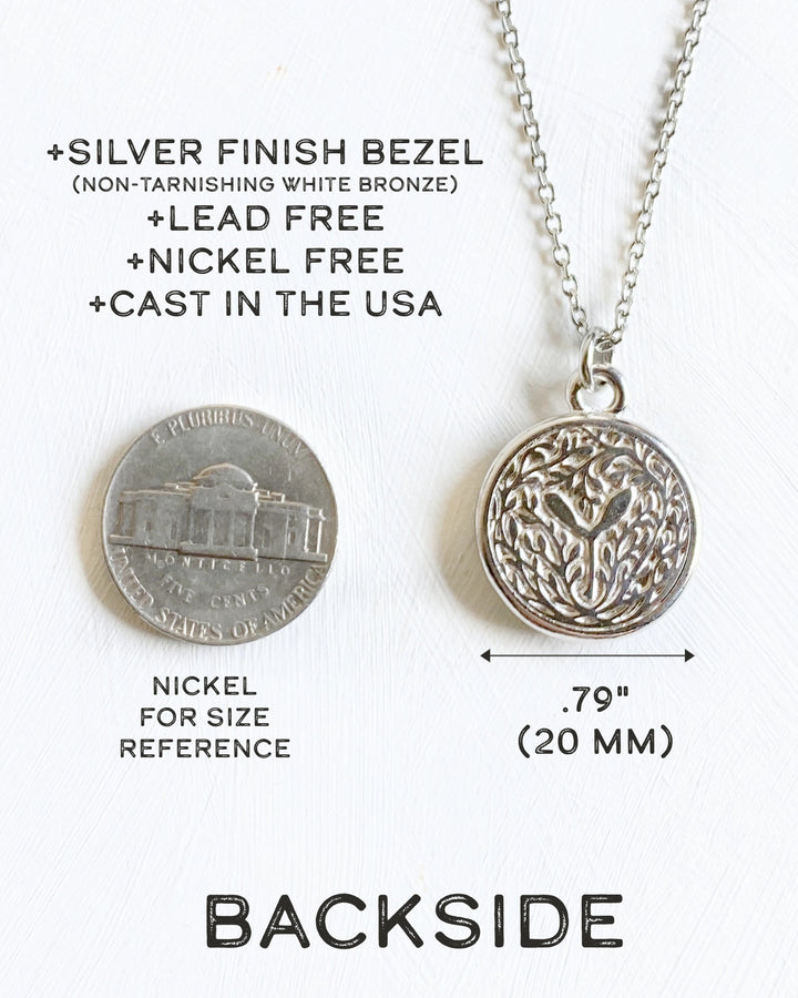 Seed & Sky 'Waterlilies' Necklace