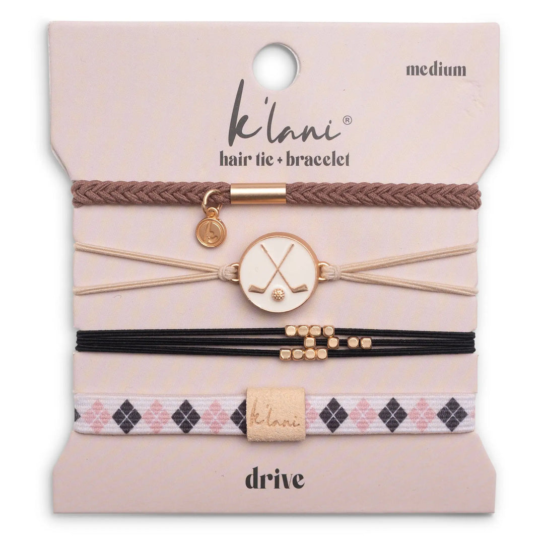 Athleisure Bracelet + Hair Tie Set