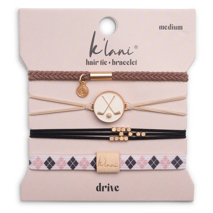 Athleisure Bracelet + Hair Tie Set