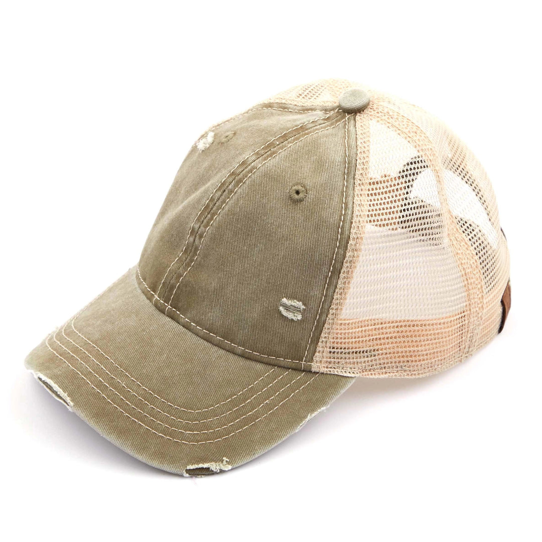 Distressed Baseball Cap