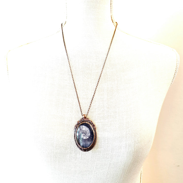 Mystic Ammonite Portal Necklace