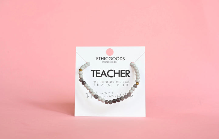 Morse Code Bracelet - TEACHER