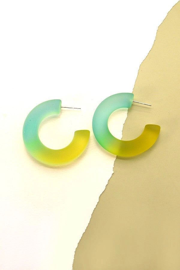 Ombre Transluscent Hoops