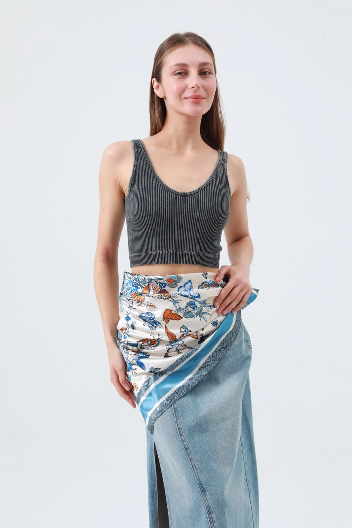 Silk Butterfly Scarf
