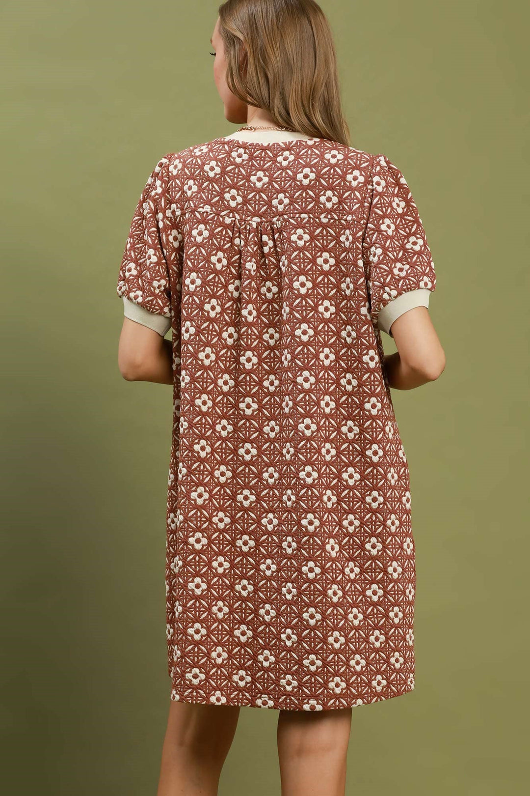 Textured Shift Dress