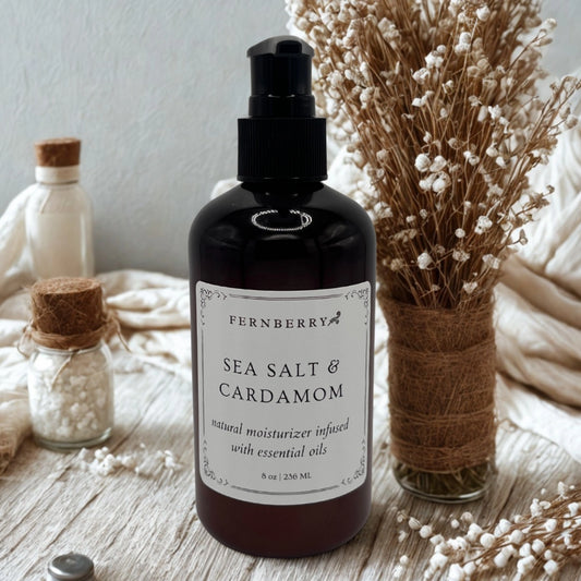 Fernberry Vegan Lotion - Sea Salt & Cardamom