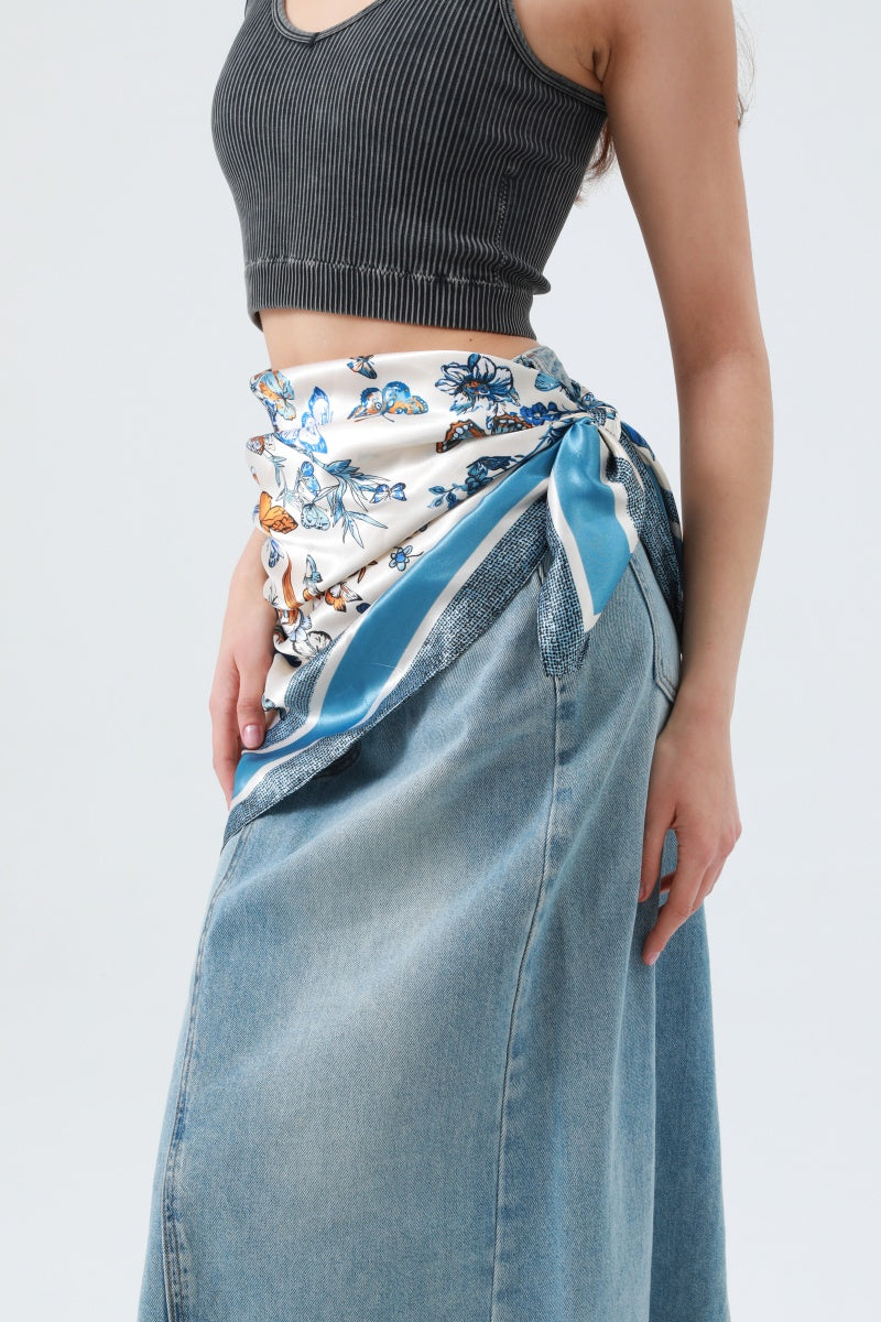 Silk Butterfly Scarf