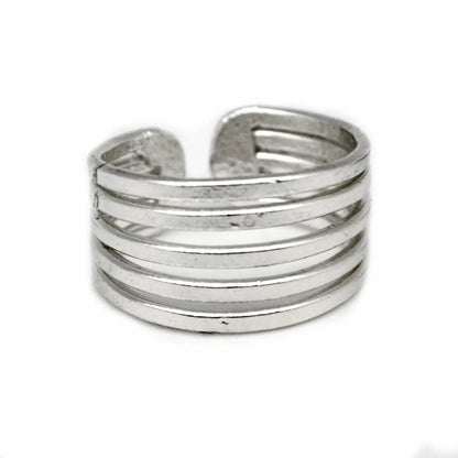 Anju Adjustable Brass Ring