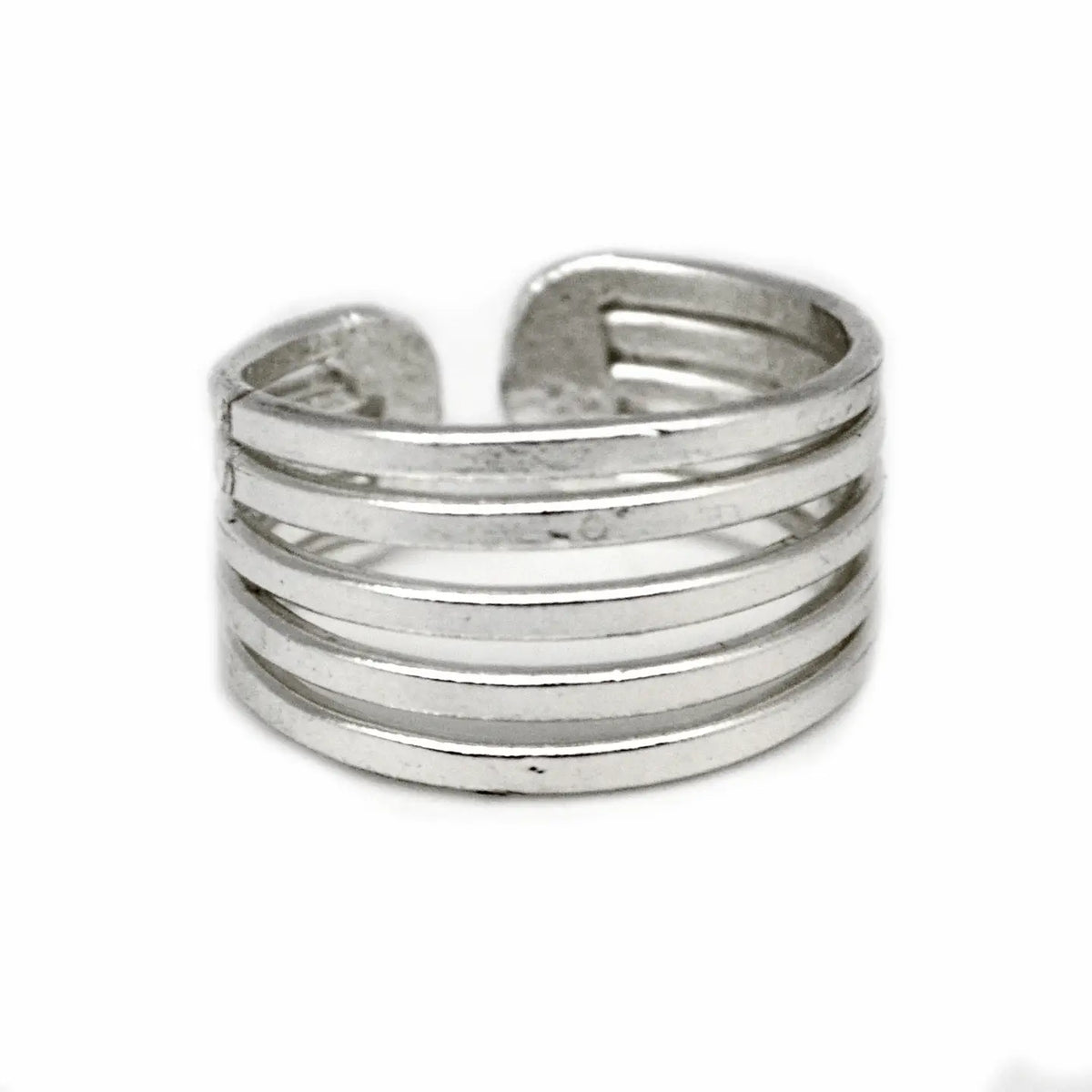 Anju Adjustable Brass Ring