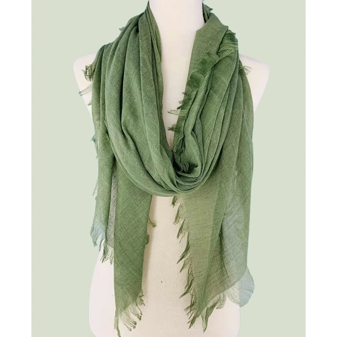 Soft Cotton Lightweight Scarf