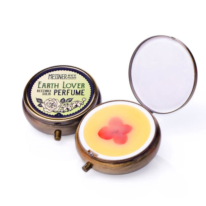 Handmade Solid Perfume With Flower or Bead