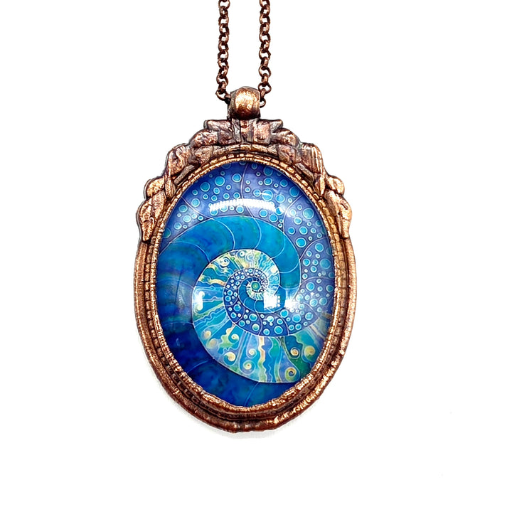 Mystic Ammonite Portal Necklace
