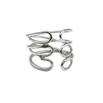 Anju Adjustable Brass Ring