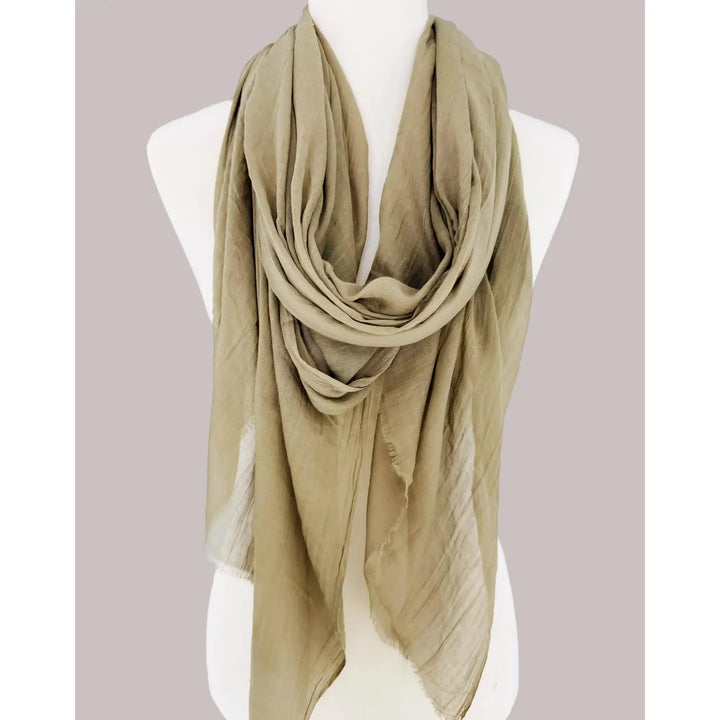 Lightweight Solid Color Scarf