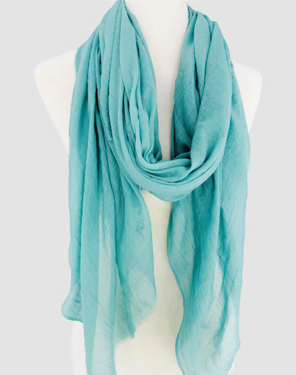 Soft Solid Color Scarf