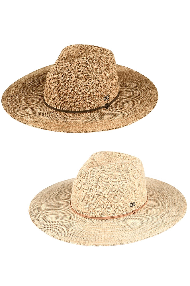 Packable Straw Panama Hat