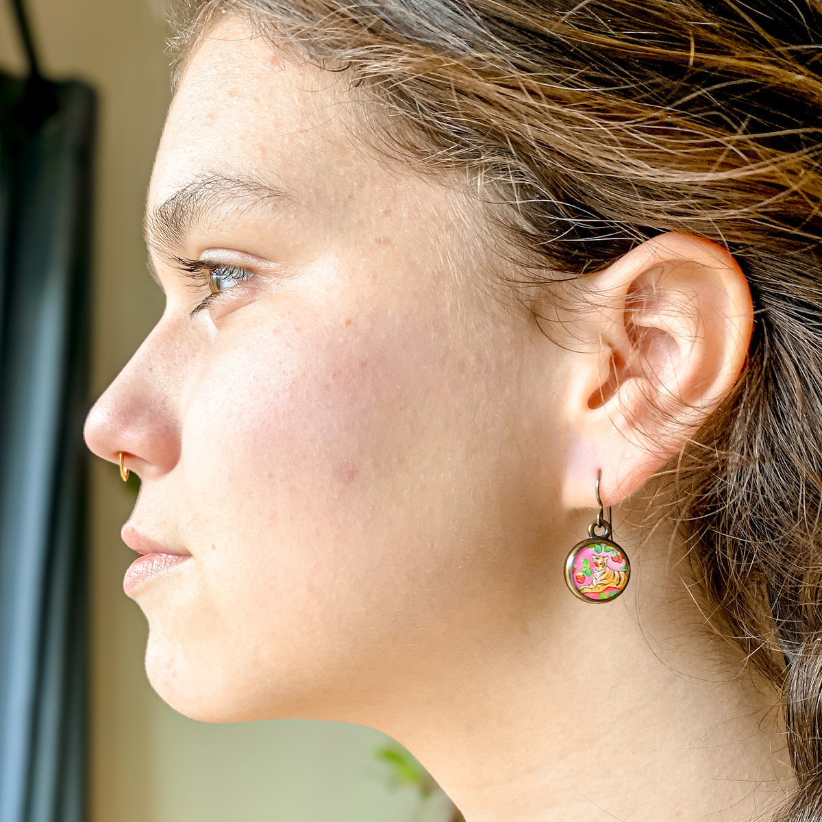 Seed & Sky 'Tiger' Earrings