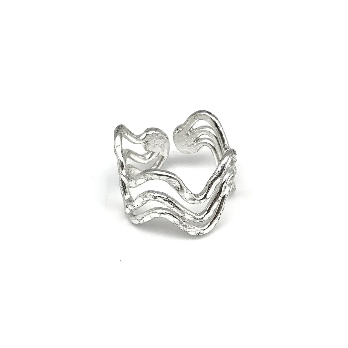 Anju Adjustable Brass Ring