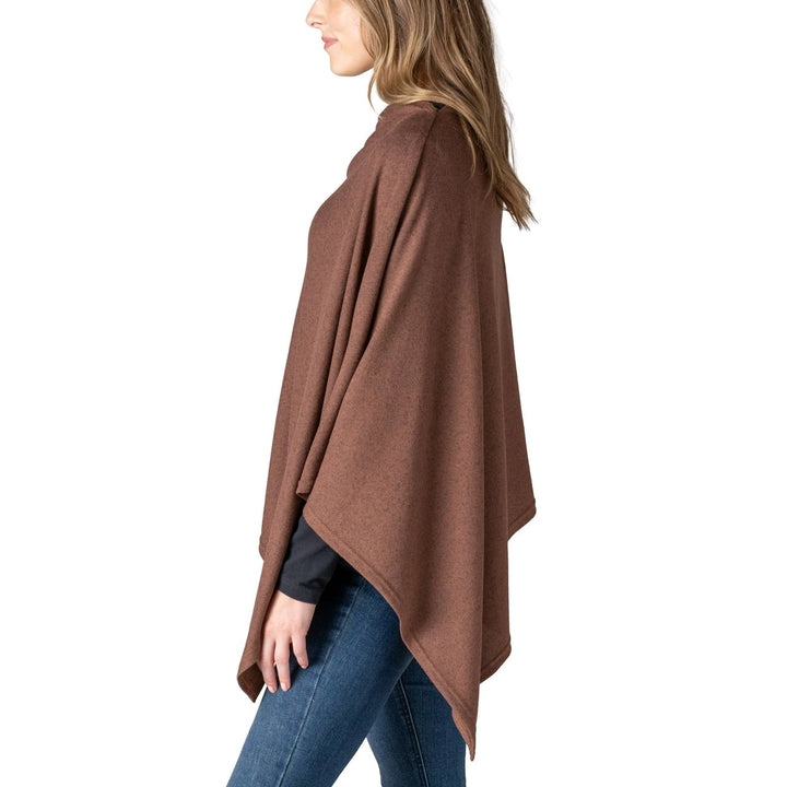 Diagonal Cut Carolina Poncho