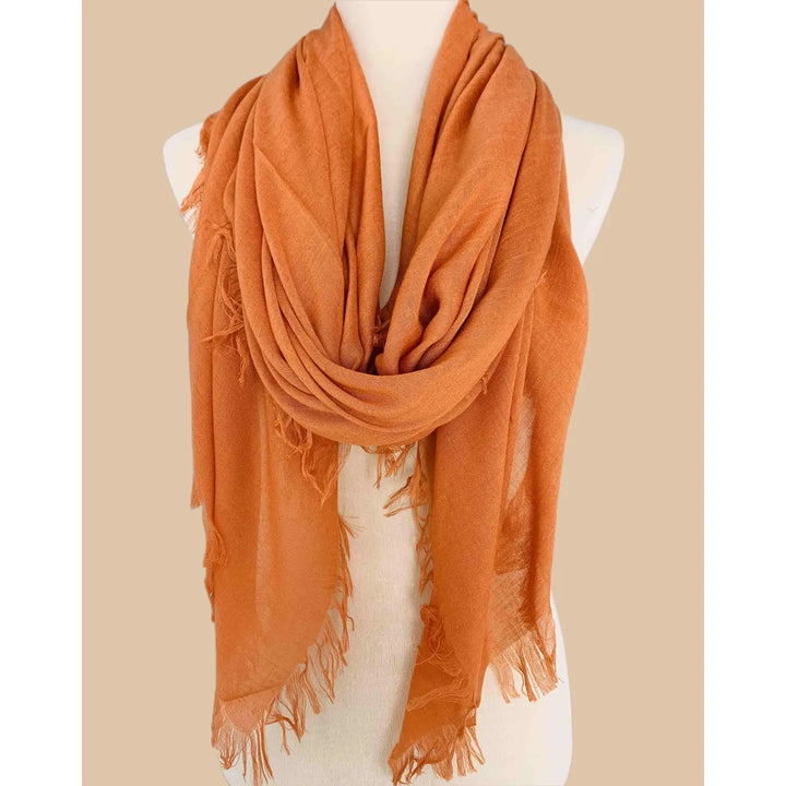 Soft Cotton Lightweight Scarf