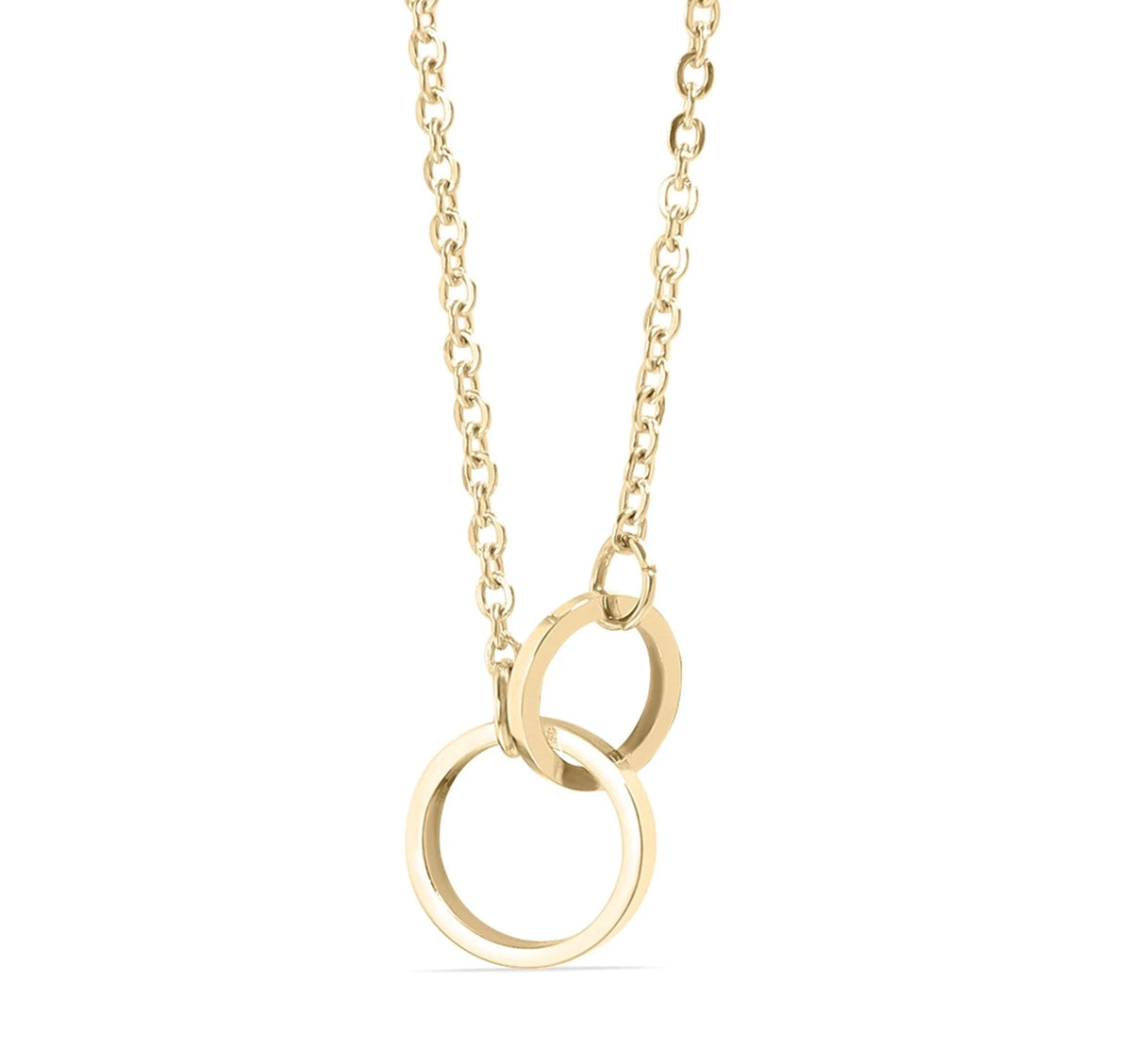 Interlocked Rings Necklace