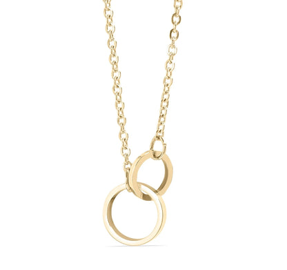 Interlocked Rings Necklace