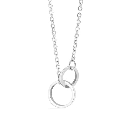Interlocked Rings Necklace