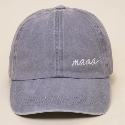 'Mama' Embroidered Baseball Cap