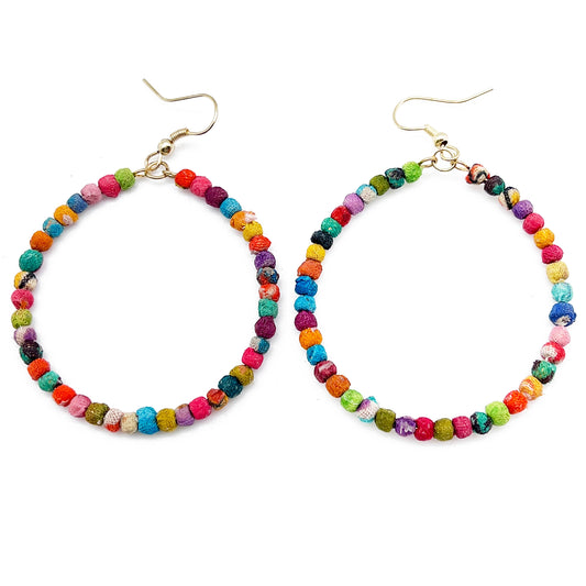 Aasha Large Hoop Earrings