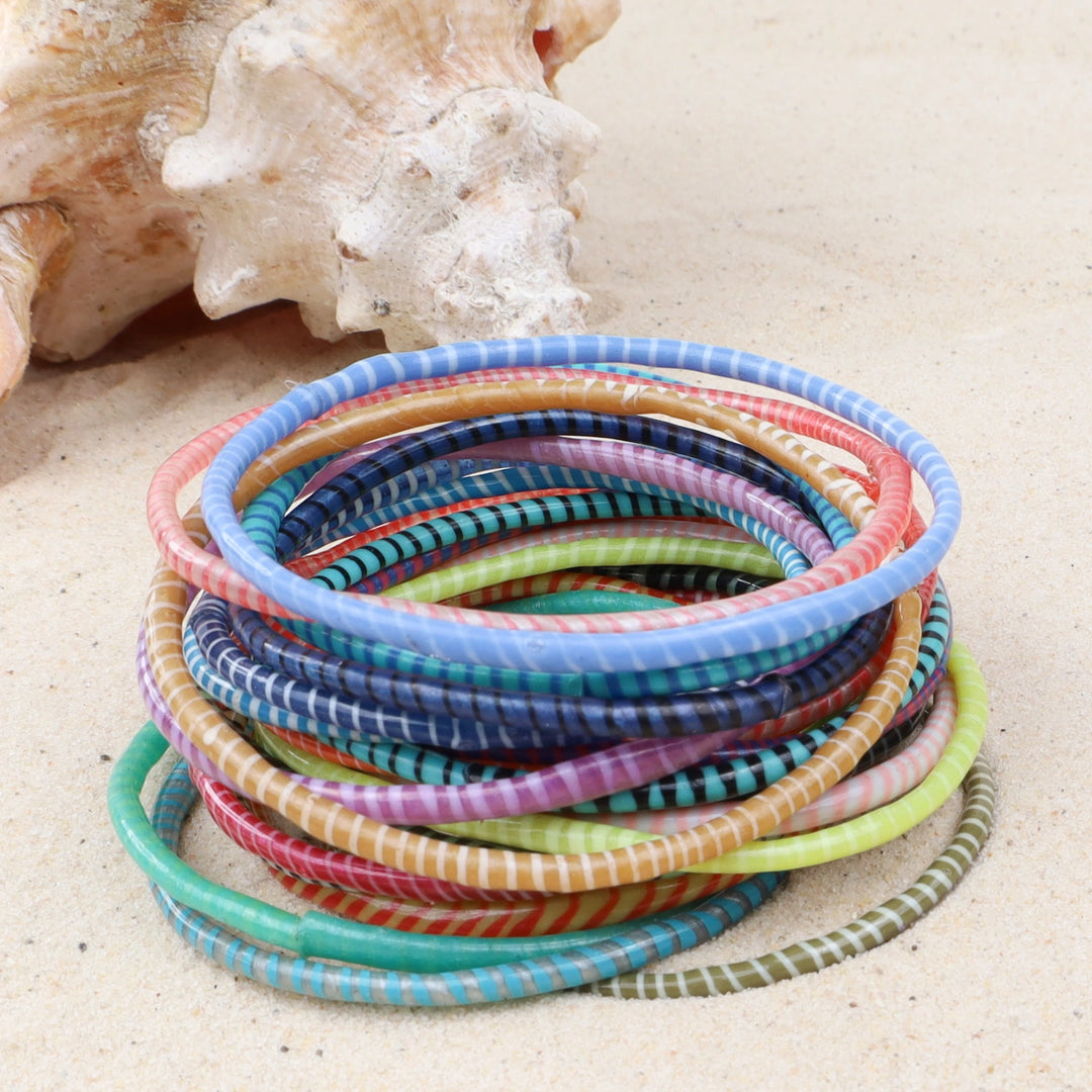 Recycled Flip Flop Bangle