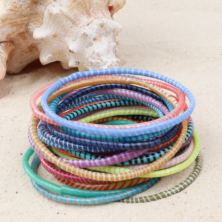 Recycled Flip Flop Bangle