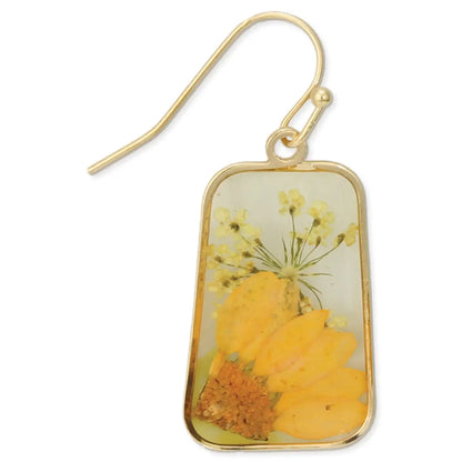 Pressed Flowers Earring Collection