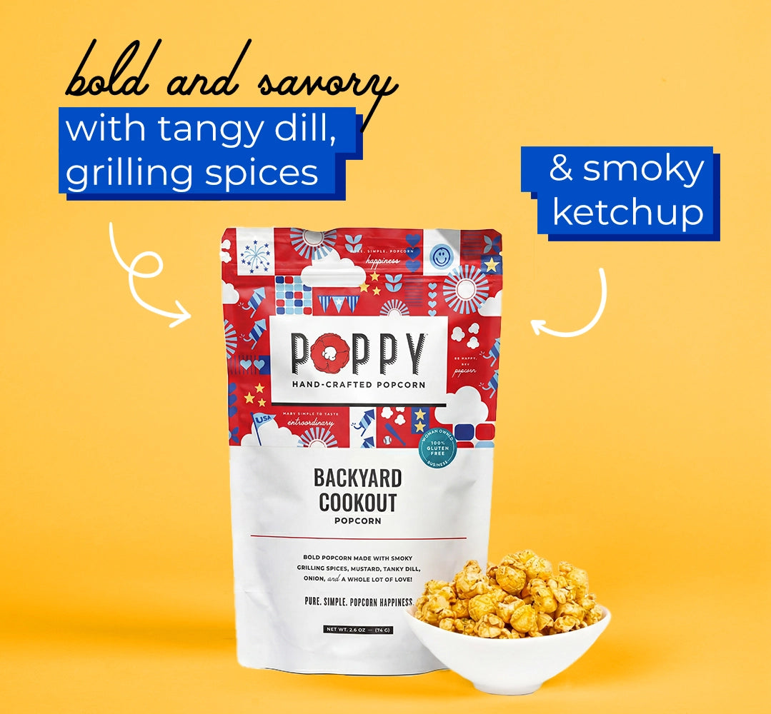 Poppy Handcrafted Popcorn -  Backyard Cookout