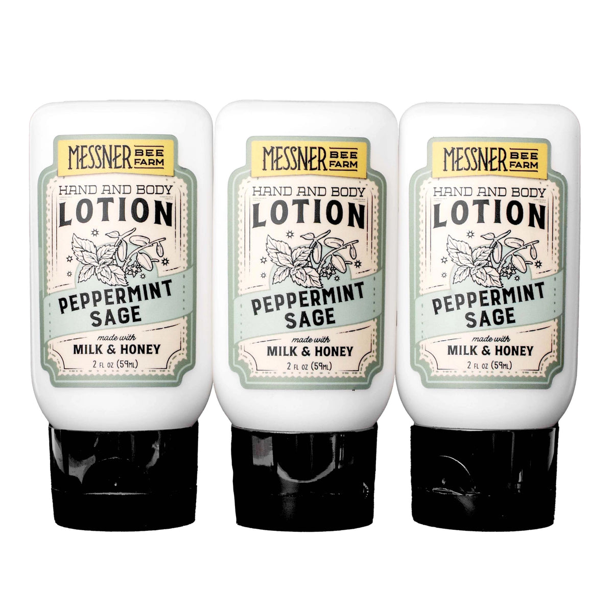 Peppermint Sage - Milk and Honey Lotion 2oz